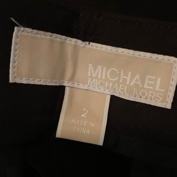 Michael Kors NEW Classic Pleated Wide Leg Trousers Pants Sz 2 - Picture 6 of 6